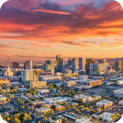 Phoenix skyline
