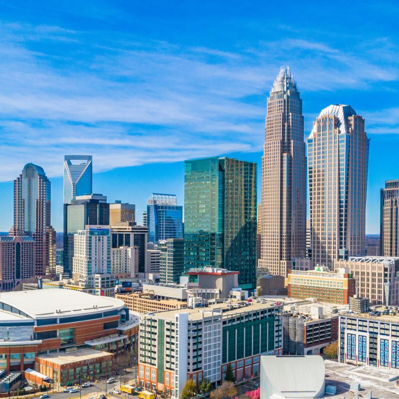 Charlotte skyline