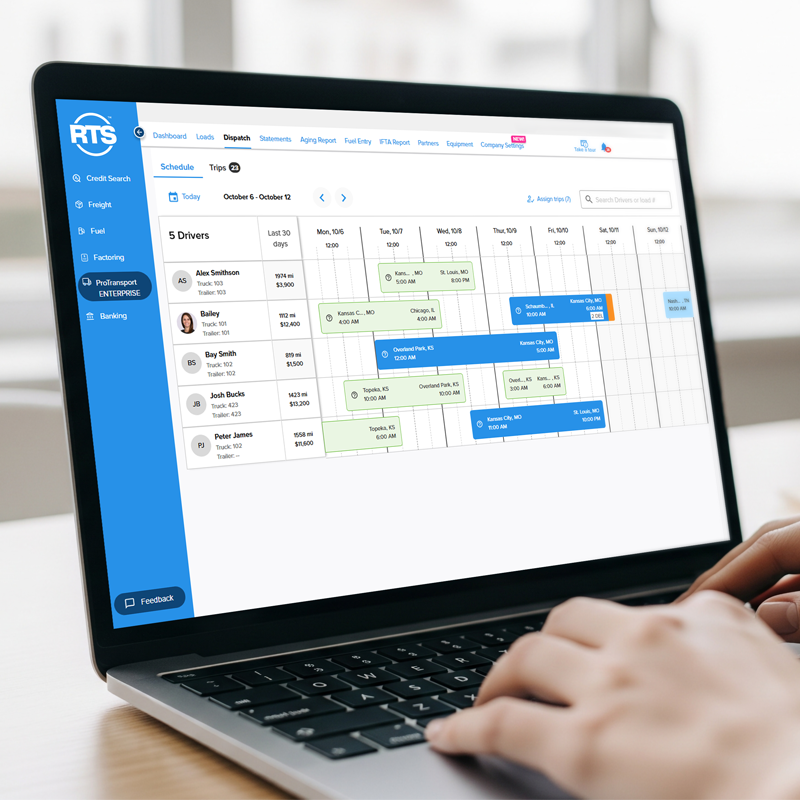 ProTransport Dispatch screenshot