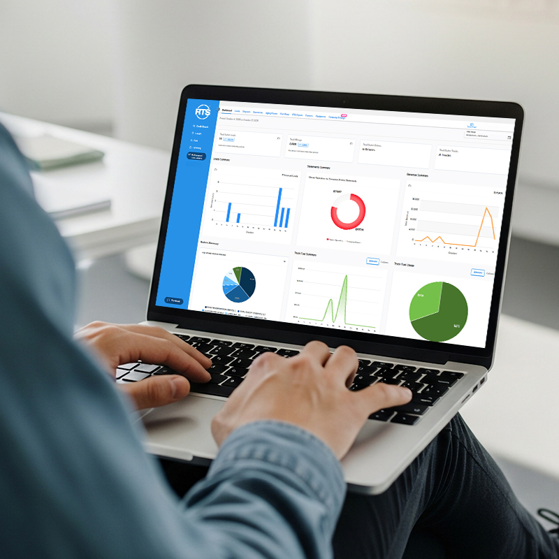 ProTransport dashboard