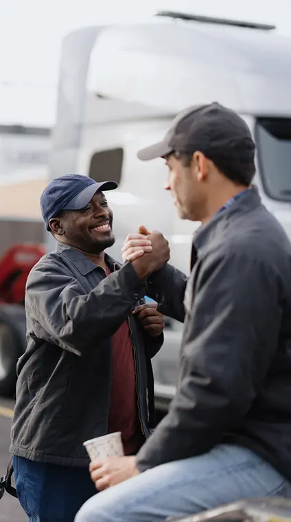 trucker handshake