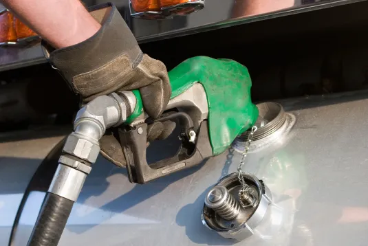 Gas pump. 