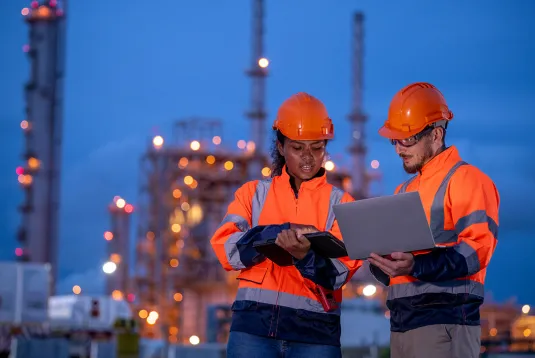 Oilfield services workers. 