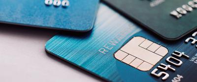 small pile of credit cards