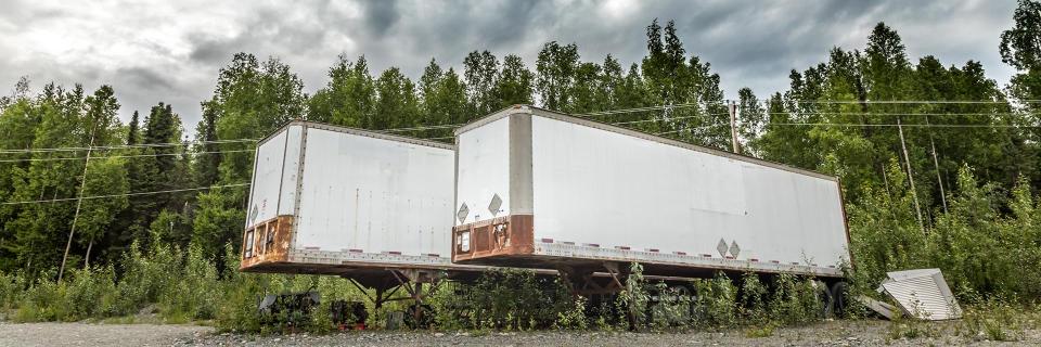 Abandoned trailers