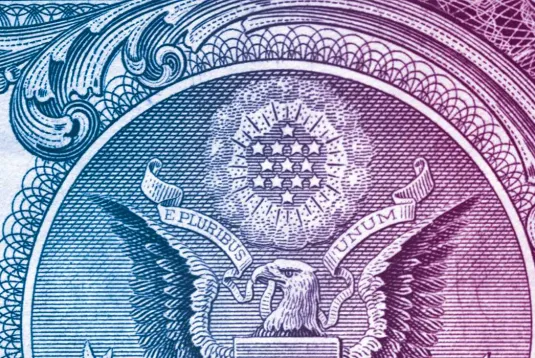 Dollar bill.